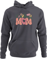 Φούτερ με κουκούλα - Mom - Color Thumbnail Ανθρακί