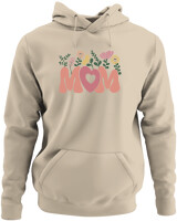 Φούτερ με κουκούλα - Mom - Color Thumbnail Μπέζ