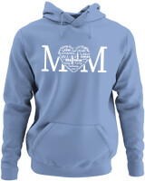 Φούτερ με κουκούλα - Mom - Color Thumbnail Blue Carolina