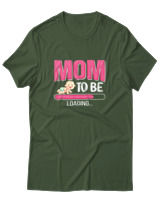 T-Shirt  Γυναικείο - Mom To Be - Color Thumbnail Κυπαρισσί