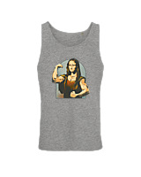 Αμάνικο Μπλουζάκι Αντρικό - Mona Lisa Muscles - Color Thumbnail Γκρί Μελανζέ