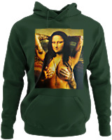 Φούτερ με κουκούλα - Mona Lisa Topless - Color Thumbnail Κυπαρισσί