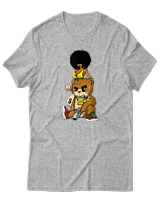 T-Shirt Αντρικό - Money - Color Thumbnail Γκρι Μελανζέ