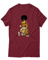 T-Shirt Αντρικό - Money - Color Thumbnail Σκούρο Κόκκινο