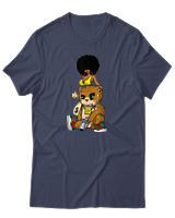 T-Shirt Αντρικό - Money - Color Thumbnail Μπλε Γκρι