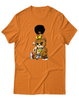 T-Shirt Αντρικό - Money - Color Thumbnail Πορτοκαλί