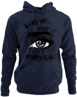 Φούτερ με κουκούλα - Money Game - Color Thumbnail Navy Blue