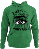 Φούτερ με κουκούλα - Money Game - Color Thumbnail Kelly Green