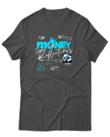 T-Shirt Αντρικό - Money Reflections - Color Thumbnail Ανθρακί