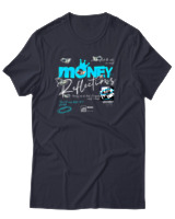 T-Shirt Αντρικό - Money Reflections - Color Thumbnail Σκούρο Μπλε