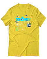 T-Shirt Αντρικό - Money Reflections - Color Thumbnail Χρυσό Κίτρινο