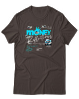 T-Shirt Αντρικό - Money Reflections - Color Thumbnail Καφέ