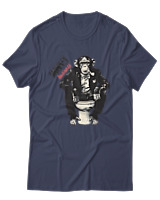 T-Shirt Αντρικό - Monkey Business - Color Thumbnail Μπλε Γκρι