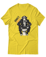 T-Shirt Αντρικό - Monkey Business - Color Thumbnail Χρυσό Κίτρινο