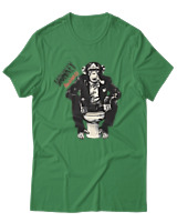 T-Shirt Αντρικό - Monkey Business - Color Thumbnail Πράσινο