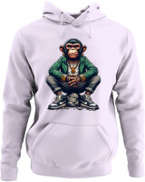 Φούτερ με κουκούλα - Monkey Rapper - Color Thumbnail Lilac