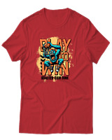 T-Shirt Αντρικό - Monster Slam - Color Thumbnail Κόκκινο