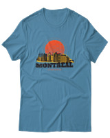 T-Shirt Αντρικό - Montreal - Color Thumbnail Τιρκουάζ