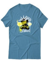 T-Shirt Αντρικό - Mood Smile - Color Thumbnail Τιρκουάζ