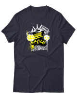 T-Shirt Αντρικό - Mood Smile - Color Thumbnail Σκούρο Μπλε