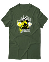 T-Shirt Αντρικό - Mood Smile - Color Thumbnail Κυπαρισσί
