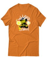 T-Shirt Αντρικό - Mood Smile - Color Thumbnail Πορτοκαλί