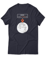 T-Shirt Αντρικό - Moon Reviews - Color Thumbnail Σκούρο Μπλε