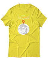 T-Shirt Αντρικό - Moon Reviews - Color Thumbnail Κίτρινο