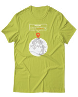 T-Shirt Αντρικό - Moon Reviews - Color Thumbnail Λαχανί