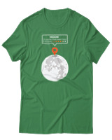 T-Shirt Αντρικό - Moon Reviews - Color Thumbnail Πράσινο