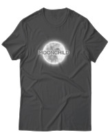 T-Shirt Αντρικό - Moonchild - Color Thumbnail Ανθρακί