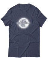 T-Shirt Αντρικό - Moonchild - Color Thumbnail Μπλε Γκρι
