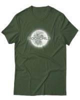 T-Shirt Αντρικό - Moonchild - Color Thumbnail Κυπαρισσί