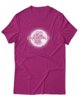 T-Shirt Αντρικό - Moonchild - Color Thumbnail Φουξια