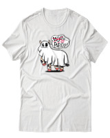T-Shirt Αντρικό - Moooo - Color Thumbnail Άσπρο