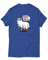 T-Shirt Αντρικό - Moooo - Color Thumbnail Μπλε Ρουά