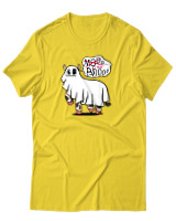 T-Shirt Αντρικό - Moooo - Color Thumbnail Χρυσό Κίτρινο