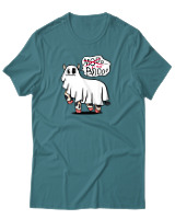 T-Shirt Αντρικό - Moooo - Color Thumbnail Μπλε Πράσινο