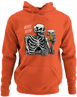 Φούτερ με κουκούλα - More Beer - Color Thumbnail Orange