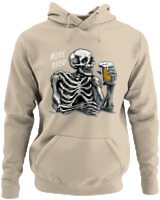 Φούτερ με κουκούλα - More Beer - Color Thumbnail Μπέζ