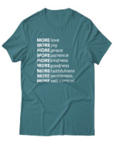 T-Shirt Αντρικό - More - Color Thumbnail Μπλε Πράσινο