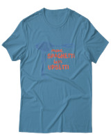 T-Shirt Unisex - More Spaghetti Less Upsetti - Color Thumbnail Τιρκουάζ