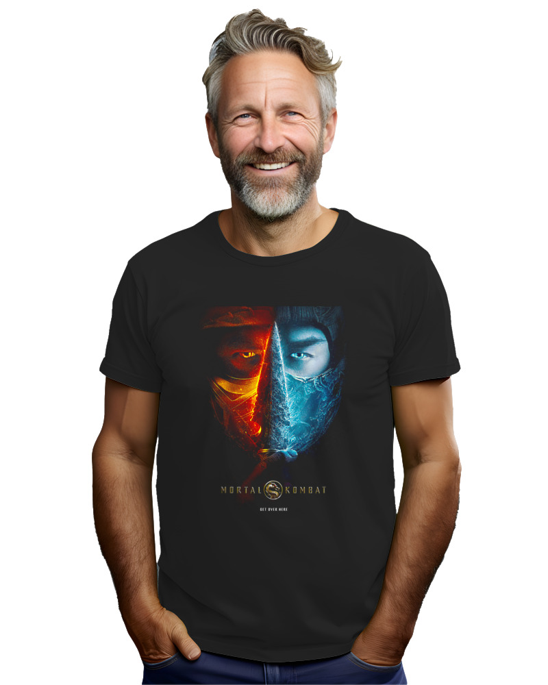 T-Shirt Αντρικό - Mortal Kombat Vs Sub Zero - Image 2
