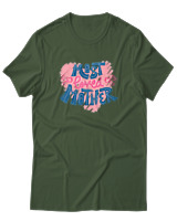 T-Shirt  Γυναικείο - Most Loved Mother - Color Thumbnail Κυπαρισσί