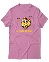 T-Shirt Αντρικό - Mother Clucker - Color Thumbnail Ροζ