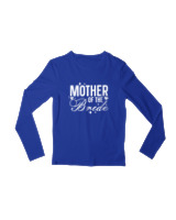 Μακρυμάνικο Μακό Παιδικό - Mother Of The Bride - Color Thumbnail Μπλε Ρουά