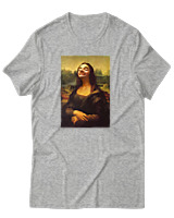 T-Shirt Αντρικό - Mr Bean Liza - Color Thumbnail Γκρι Μελανζέ