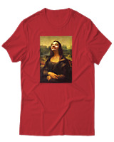 T-Shirt Αντρικό - Mr Bean Liza - Color Thumbnail Κόκκινο