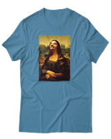 T-Shirt Αντρικό - Mr Bean Liza - Color Thumbnail Τιρκουάζ