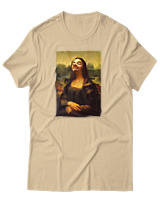 T-Shirt Αντρικό - Mr Bean Liza - Color Thumbnail Μπεζ